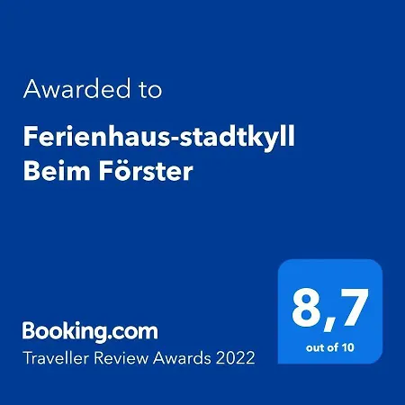 Holiday home Ferienhaus-stadtkyll Beim Foerster *